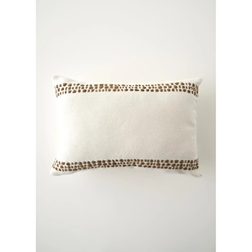 Bella Maison Tassel Dekoratif Kırlent Kılıfı Krem (35x50 Cm) Krem