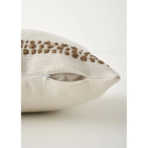 Bella Maison Tassel Dekoratif Kırlent Kılıfı Krem (35x50 Cm) Krem