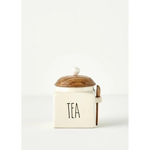 Bella Maison Brev Seramik Kavanoz Krem (800 Ml) Krem