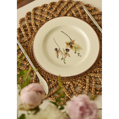 Bella Maison Garden 12 Parça 6 Kişilik Porselen Kahvaltı Takımı Çok Renkli