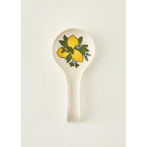 Bella Maison Lemoncello Kirli Kaşıklık Beyaz (11,5x24 Cm) Beyaz