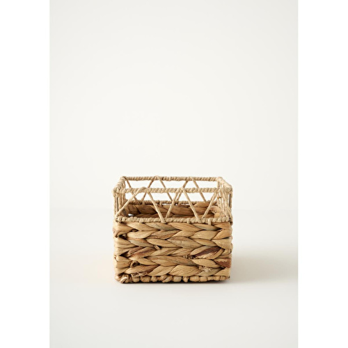 Bella Maison Vesna Dekoratif Sepet Naturel (25x18x14 Cm) Naturel