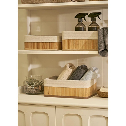 Bella Maison Bres Bambu Düzenleyici Kutu Naturel (31x22x13 Cm) Naturel