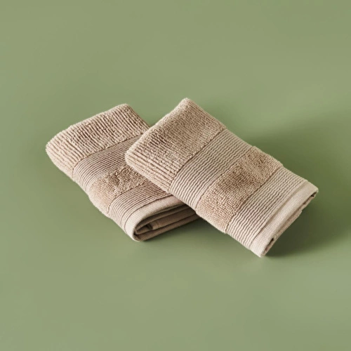 Bella Maison %100 Pamuk Juna 2'li El Havlusu Bej (30x30 Cm) Bej