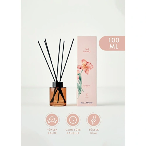 Bella Maison Oud Serenity Çubuklu Oda Kokusu Amber (100 Ml) Amber