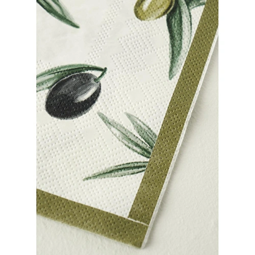 Bella Maison Olive 40'lı Kağıt Peçete (33x33 Cm)