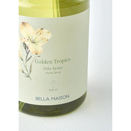 Bella Maison Golden Tropics Oda Spreyi Yeşil (500 Ml) Yeşil