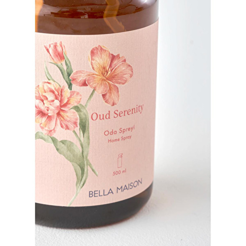 Bella Maison Oud Serenity Oda Spreyi Amber (500 Ml) Amber