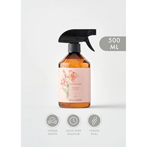 Bella Maison Oud Serenity Oda Spreyi Amber (500 Ml) Amber