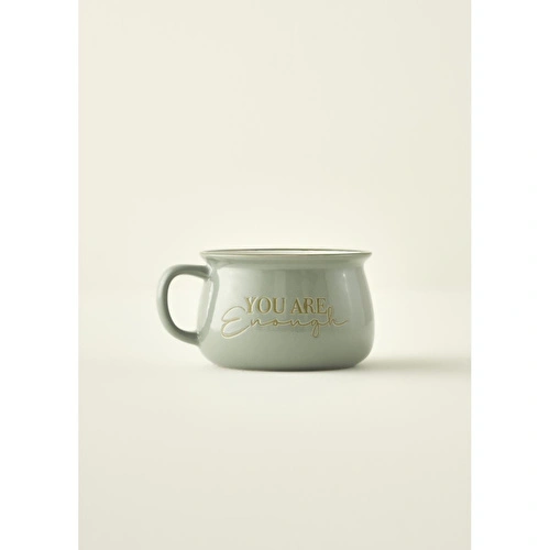 Bella Maison Maya Stoneware Kupa Yeşil (550 Cc) Yeşil