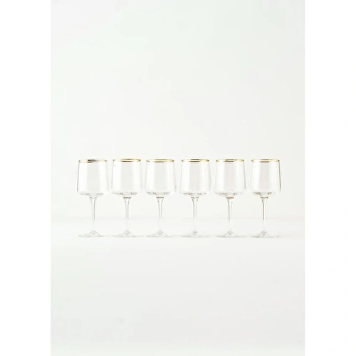 Bella Maison Premium Kadeh 6'lı Gold (320 Cc)