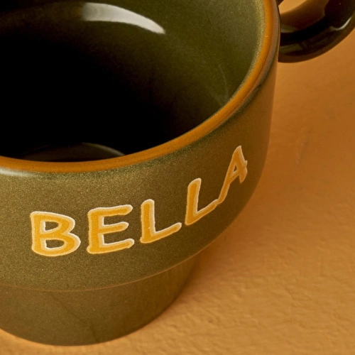 Bella Maison Line Espresso 2'li Set Hardal-yeşil (105 Cc) Çok Renkli
