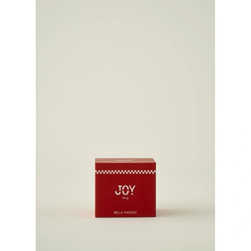 Bella Maison Joy Yılbaşı Stoneware Kupa Kırmızı (470 Cc) Kırmızı