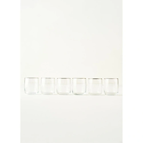 Bella Maison Premium Bardak 6'lı Silver (270 Cc)