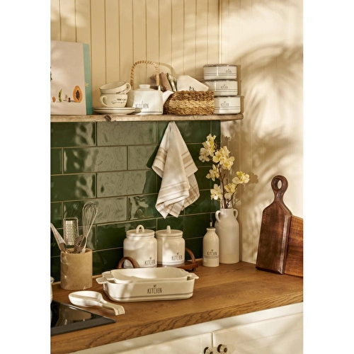 Bella Maison My Kitchen Porselen Demlik Beyaz (850 Cc) Beyaz