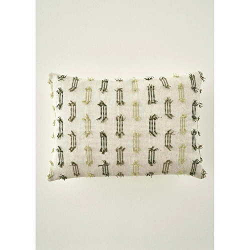 Bella Maison Stich Dekoratif Kırlent Kılıfı Yeşil (35x50 Cm) Yeşil