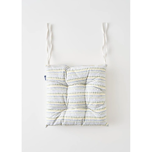 Bella Maison Lemoncello Baskılı Sandalye Minderi (40x40 Cm) Çok Renkli