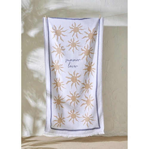 Bella Maison %100 Pamuk Summer Lover Peştamal Sarı (90x160 Cm) Sarı