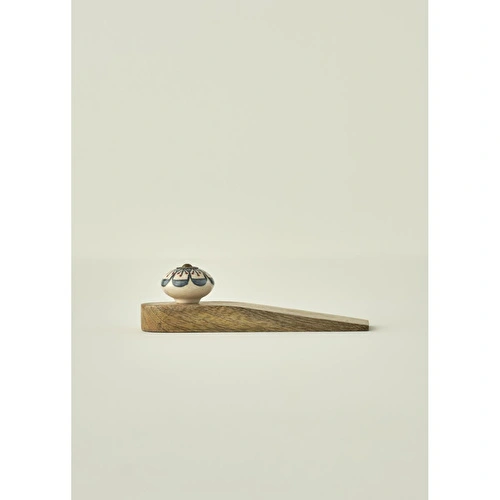 Bella Maison Eriella 2'li Kapı Stoperi Mavi (16x4,5x5 Cm)
