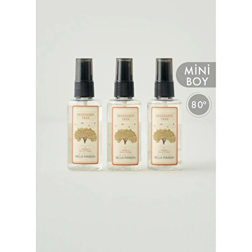 Bella Maison Mandarin Tree Kolonya 3'lü Turuncu (50 Ml)