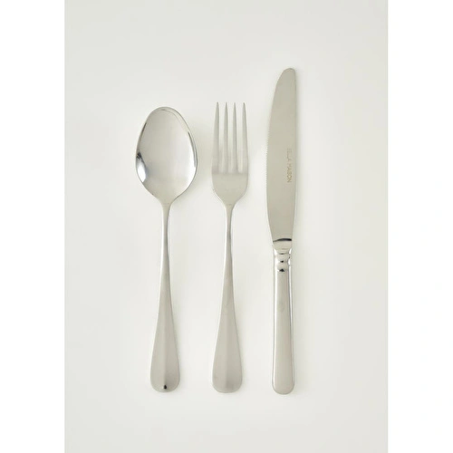Bella Maison Roma 18 Parça Yemek Çatal Kaşık Bıçak Seti Silver