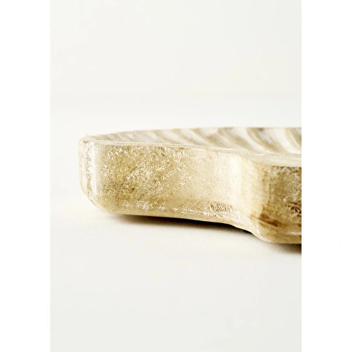 Bella Maison Oyster Mango Ağacı Dekoratif Tabak Naturel (30x2,5x20 Cm) Naturel