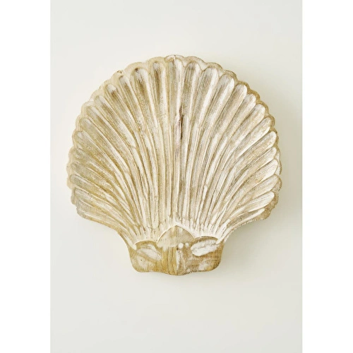 Bella Maison Oyster Mango Ağacı Dekoratif Tabak Naturel (30x2,5x20 Cm) Naturel