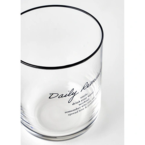 Bella Maison Daily Reminder Bardak (350 Cc) Siyah