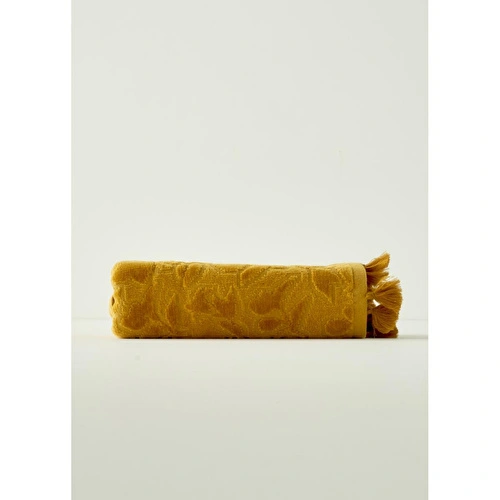Bella Maison %100 Pamuk Jolia Yüz Havlusu Sarı (50x70 Cm) Sarı