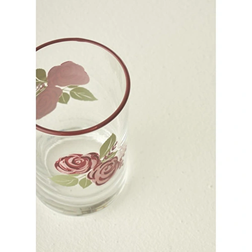 Bella Maison Rose 6'lı Kahve Yanı Su Bardağı (100 Cc) Çok Renkli