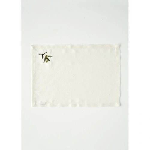 Bella Maison Olive Amerikan Servis Krem (35x45 Cm) Krem