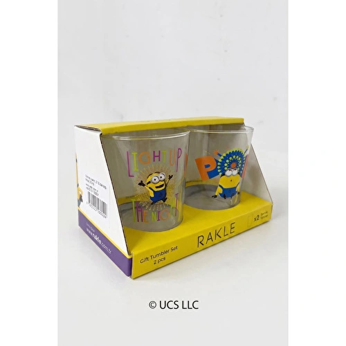 Rakle Minions Lisanslı 2'li Su Bardağı 315 Cc