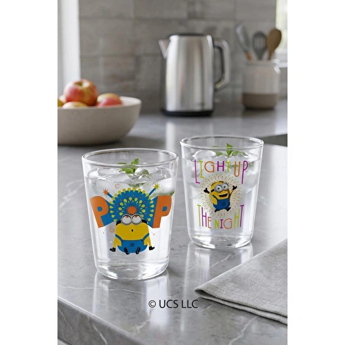Rakle Minions Lisanslı 2'li Su Bardağı 315 Cc