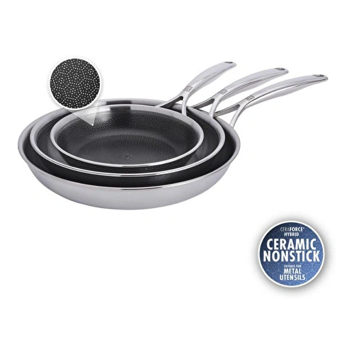 Zwilling Peak Kızartma Tavası Seti, 3-parça
