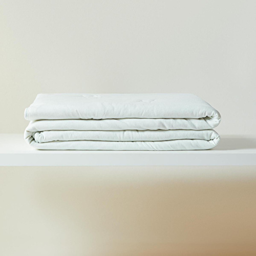 Ocean Home Textile %100 Pamuk Penye Mavi Yıldız Nakışlı Çocuk Tek Kişilik Çok Amaçlı Örtü 155 X 215 Cm