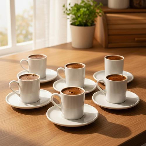 Bambum Icon 6 Kişilik Kahve Fincan Takımı