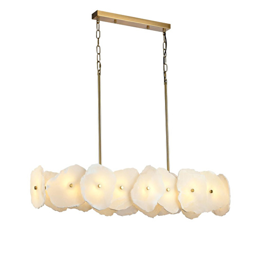 Apliqa Harlow Sıralı 48 Watt Gold Ledli Avize