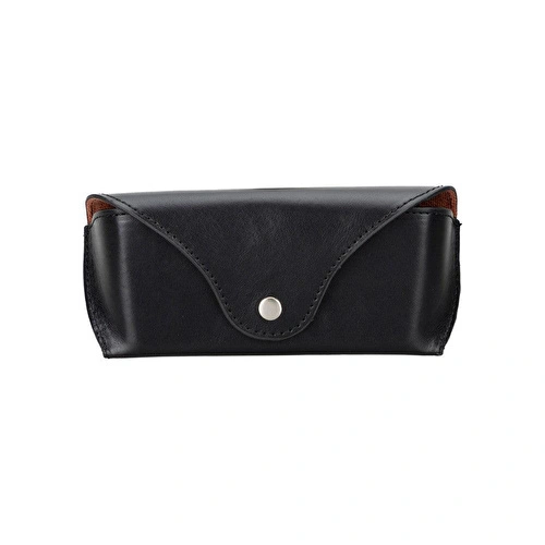Bloominbag Capri Onyx Black Hakiki Deri Gözlük Kılıfı