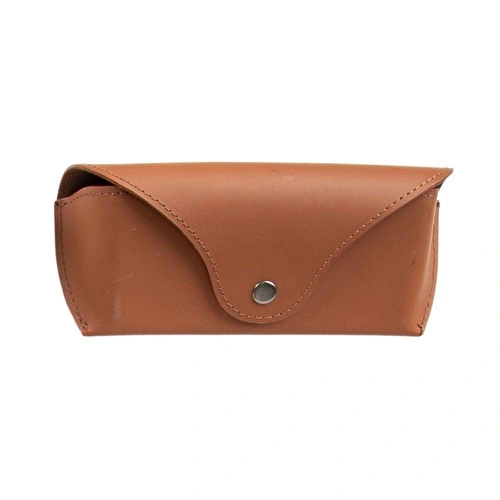 Bloominbag Capri Camel Tan Hakiki Deri Gözlük Kılıfı
