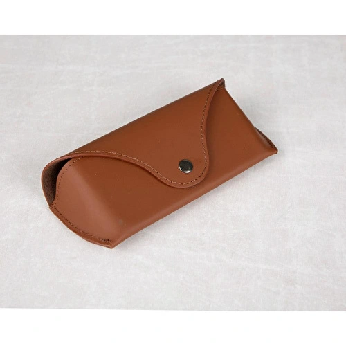 Bloominbag Capri Camel Tan Hakiki Deri Gözlük Kılıfı
