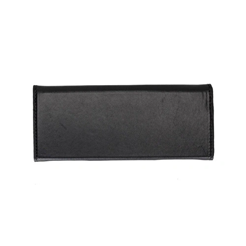 Bloominbag Prisma Noir Black Deri Gözlük Kılıfı – Mıknatıslı Üçgen Tasarım
