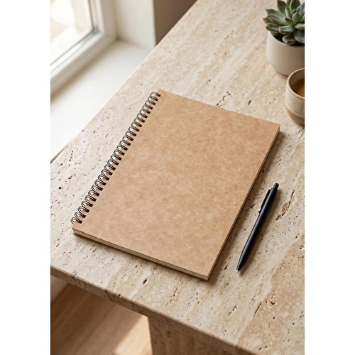 The Mia Kareli Spiralli Not Defteri B5 25 X 18 Cm