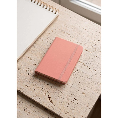 The Mia Çizgili Pembe Not Defteri A7 10 X 8 Cm