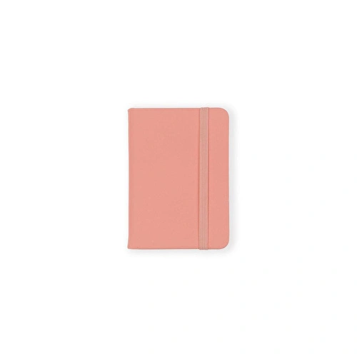 The Mia Çizgili Pembe Not Defteri A7 10 X 8 Cm