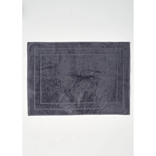 Bella Maison %100 Pamuk Premium Dorita Ayak Havlusu Koyu Gri (50x70 Cm) Koyu Gri