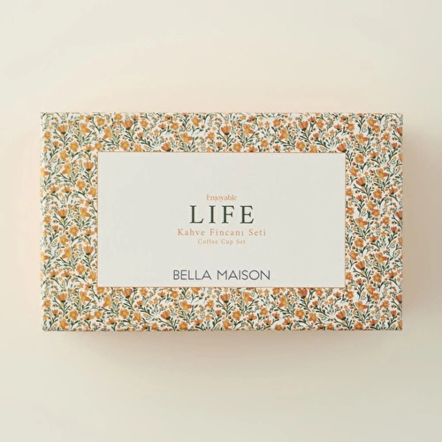 Bella Maison Life 6'lı Kahve Fincanı Seti (120 Cc)