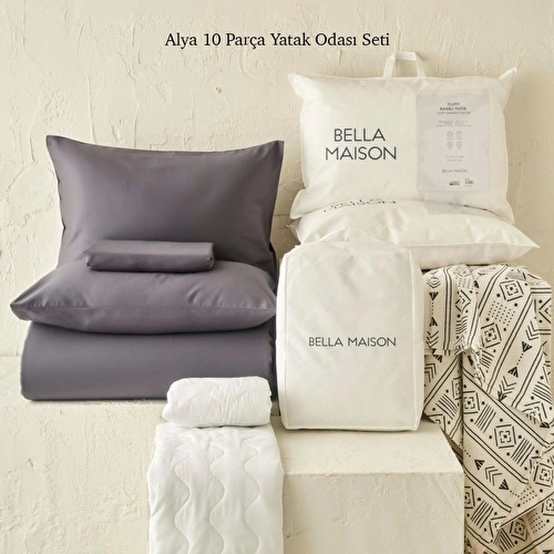 Bella Maison Alya 10 Parça Yatak Odası Çeyiz Seti