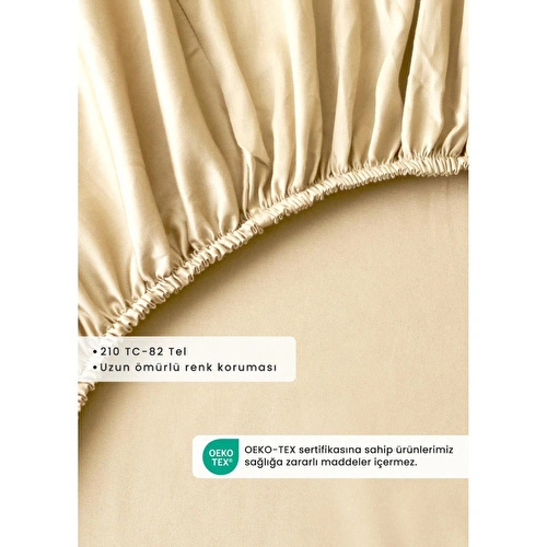 Bella Maison Premium Tencel King Size Lastikli Saten Çarşaf (180x200x35)