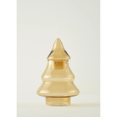 Bella Maison Pine Tree Dekoratif Obje Amber (18x26 Cm)