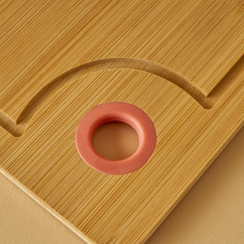 Bella Maison Ronna Bambu Kesme Tahtası Mercan (36x23x1 Cm) Mercan